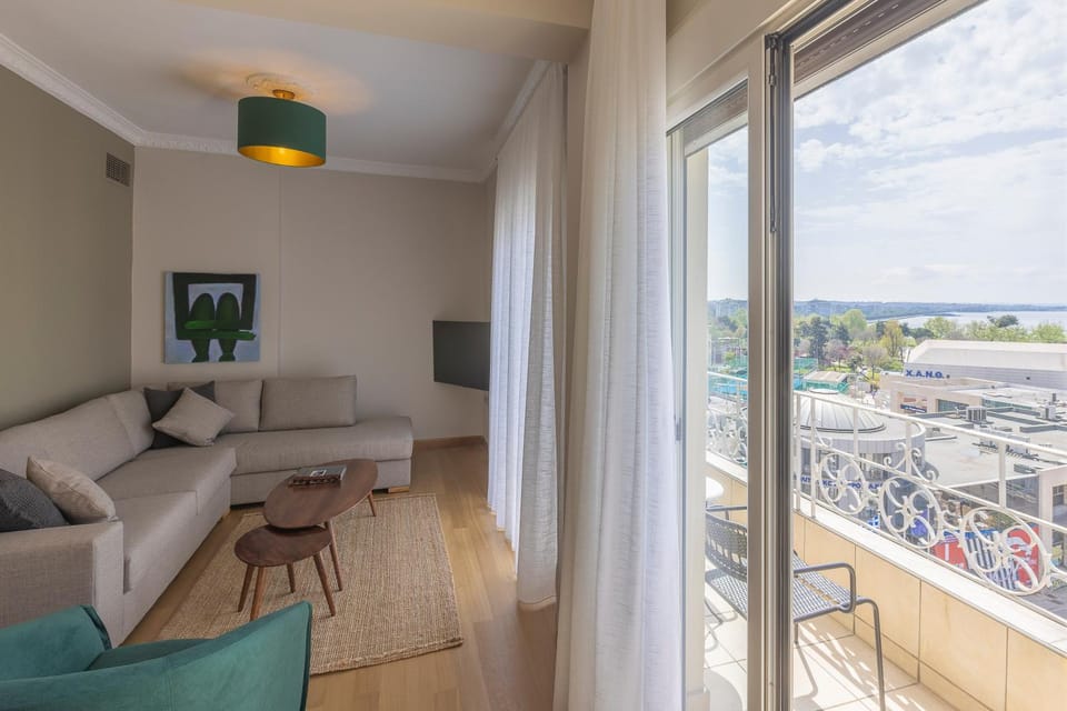 Living room, City view
