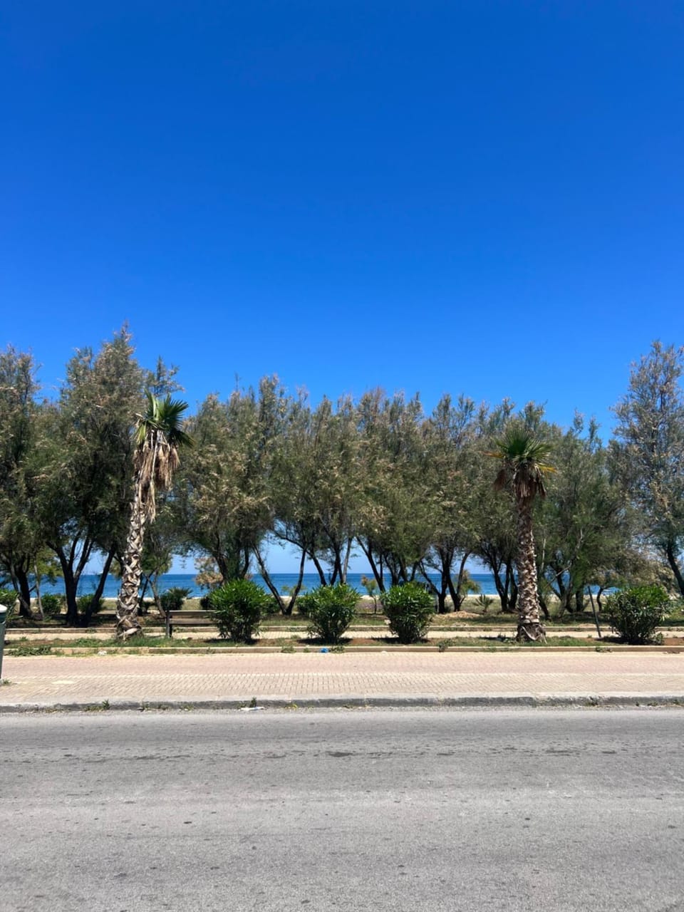 Natural landscape, Sea view