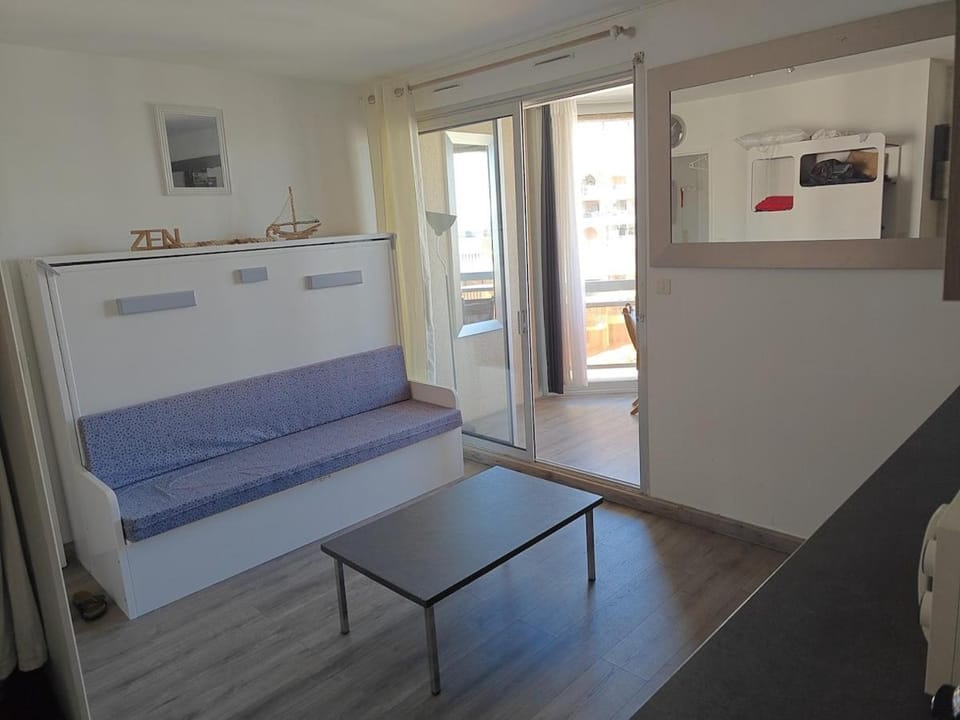 Studio cosy vue mer Apartment in Canet-en-Roussillon