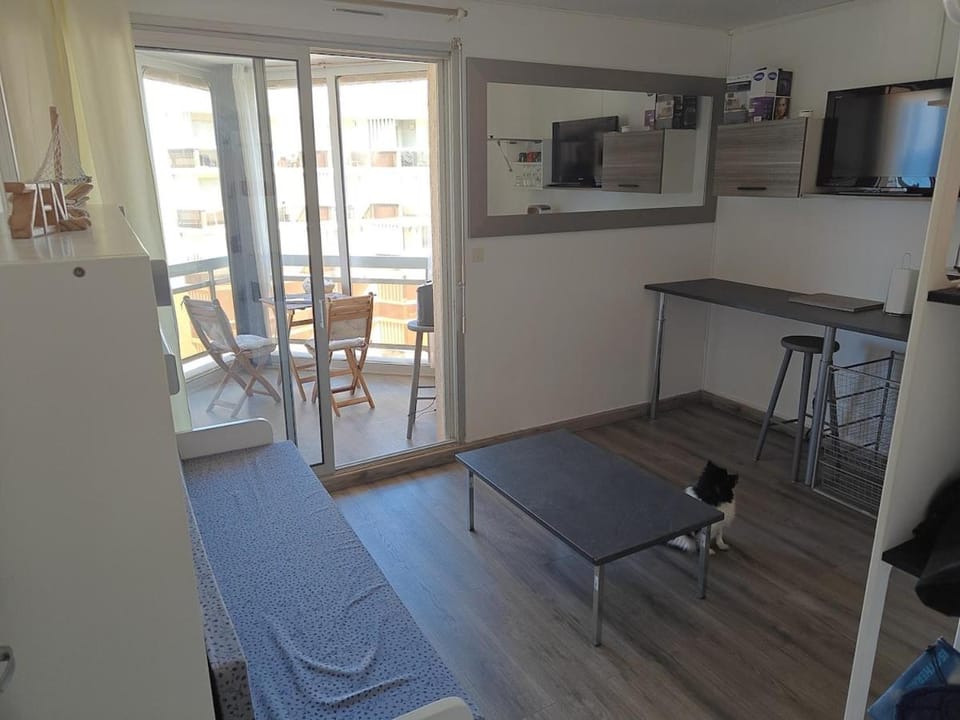 Studio cosy vue mer Apartment in Canet-en-Roussillon
