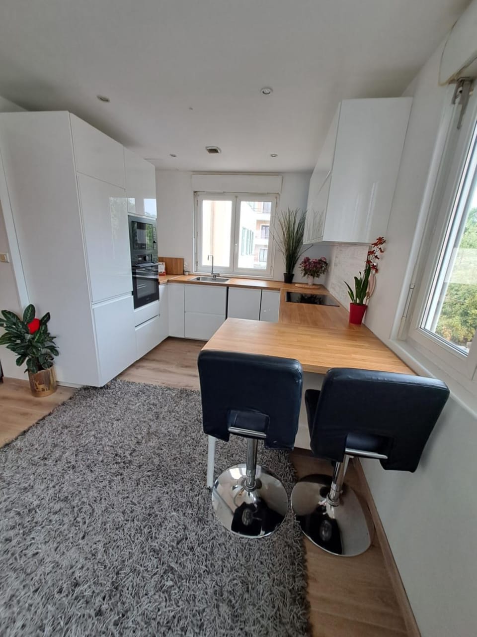 Kitchen or kitchenette, Dining area