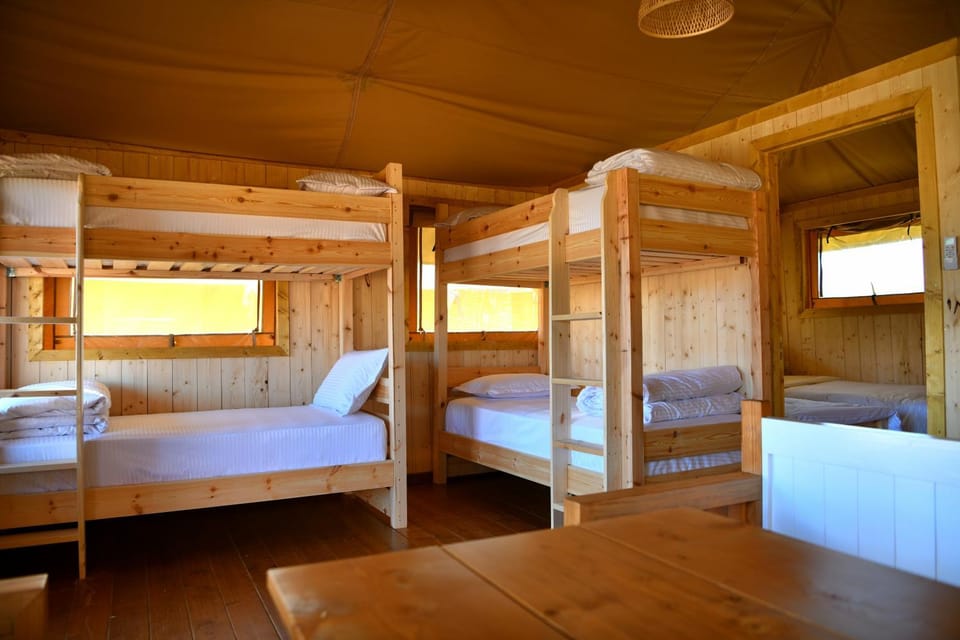 Glamping Albania Rafting Permet Luxury tent in North Macedonia