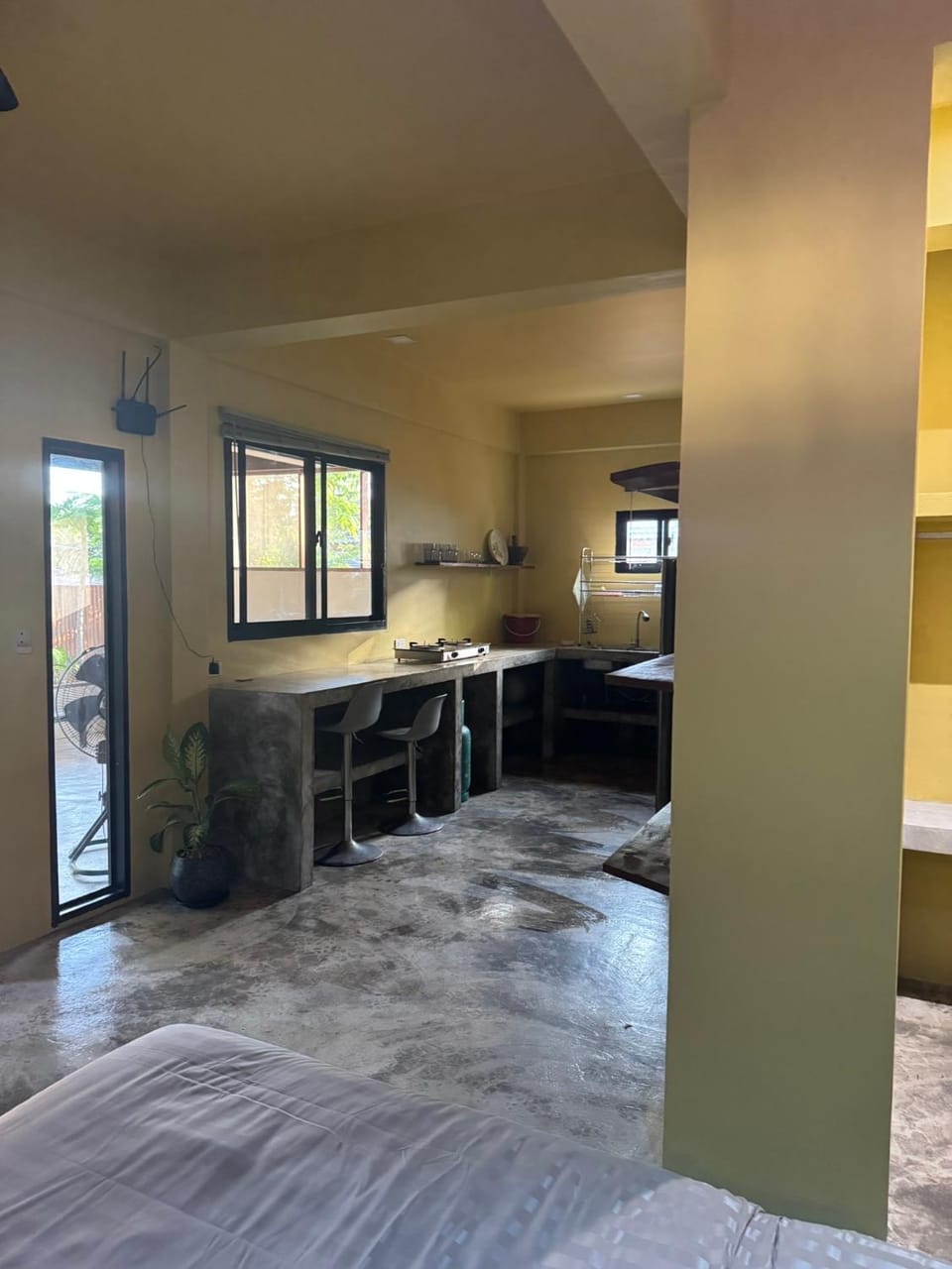 Kitchen or kitchenette, kitchen