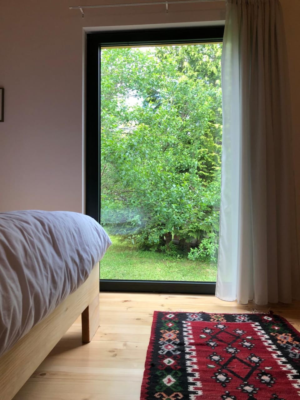 Bed, Bedroom, Garden view, Garden view