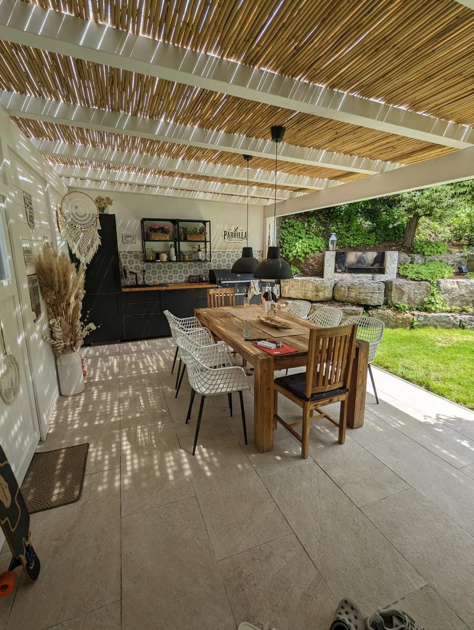 Garden, Dining area, Garden view