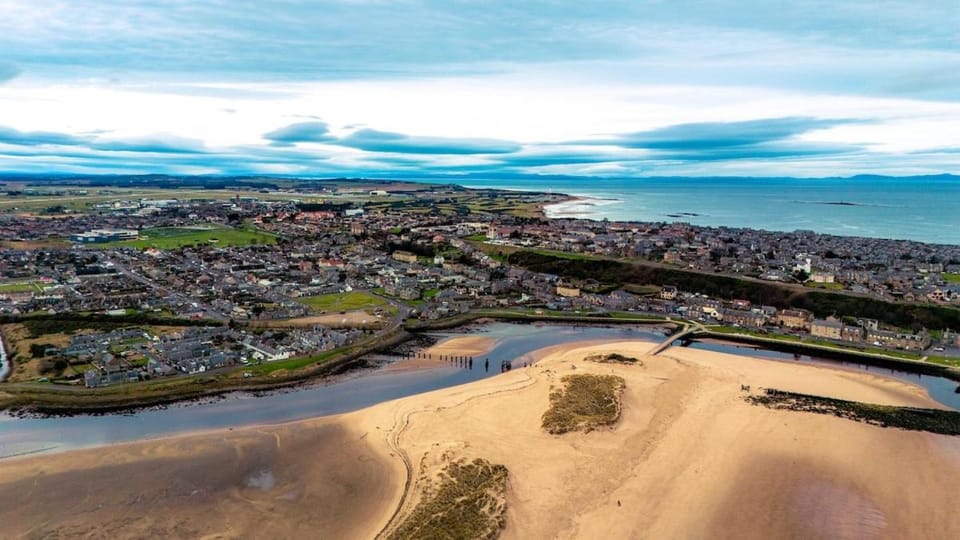 Natural landscape, Bird's eye view, Beach, City view, Sea view