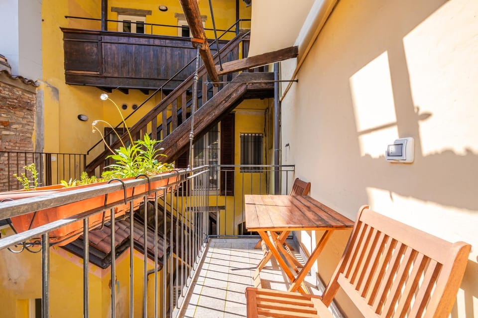 Property building, Patio, Day, View (from property/room), Balcony/Terrace
