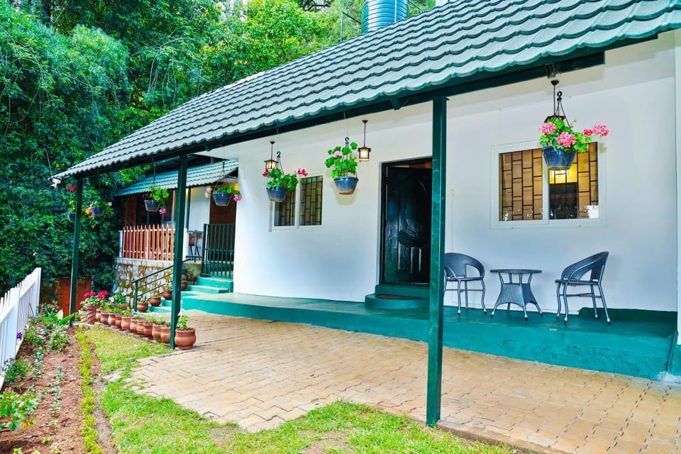 Property building, Garden view