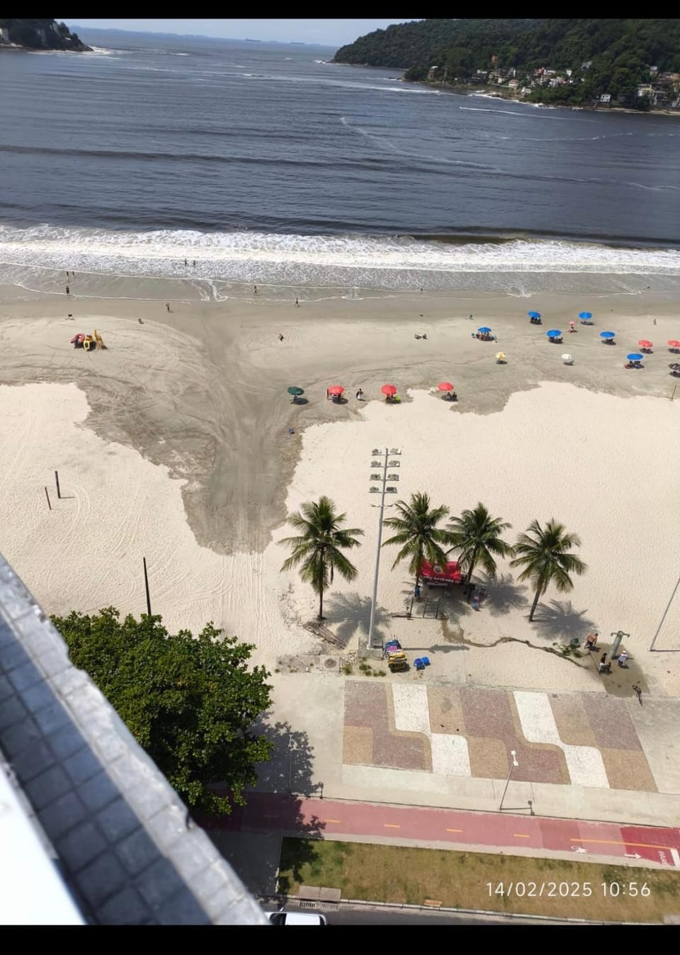 PÉ na Areia, em Frente a Praia Atravessar a Rua Apartment in Santos