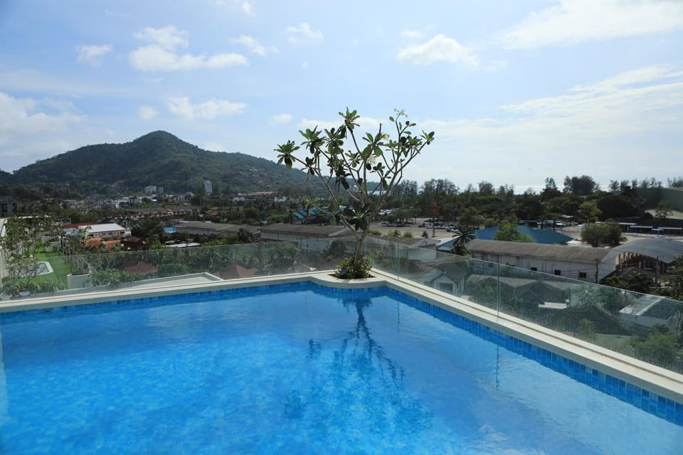 Day, Natural landscape, Mountain view, Pool view, Swimming pool