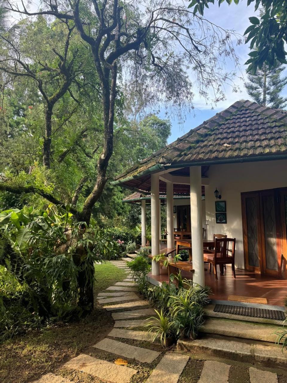 Property building, Patio, Garden view
