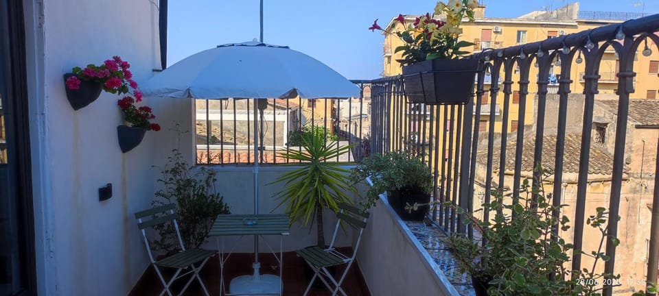 Property building, Day, View (from property/room), Balcony/Terrace, Garden view