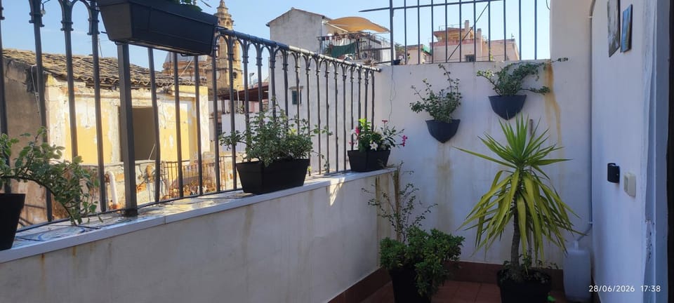 Property building, Patio, Day, View (from property/room), Balcony/Terrace