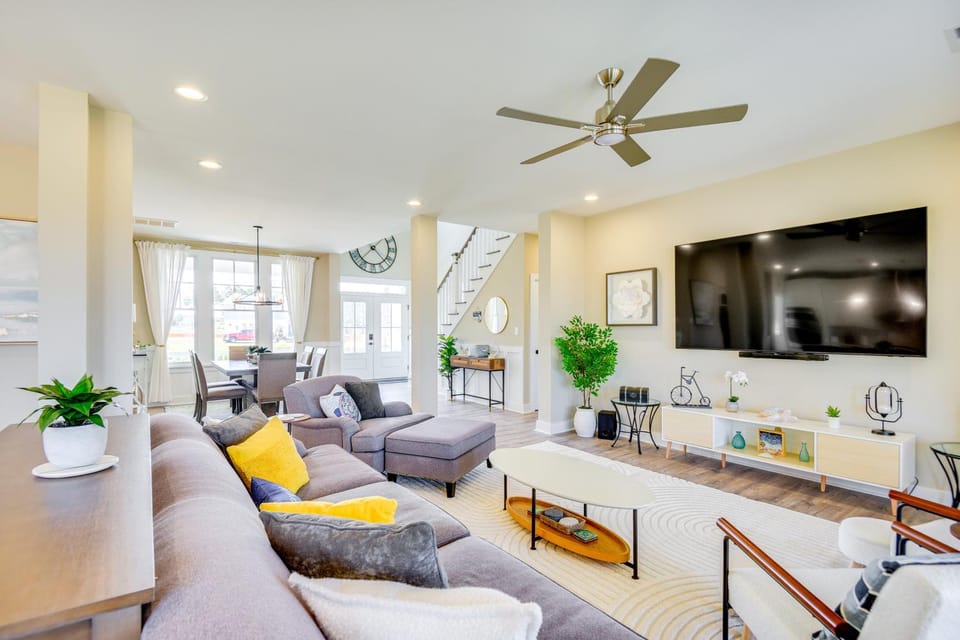 Near Beach & Trails: Elegant Home in Cape Charles! House in Cape Charles
