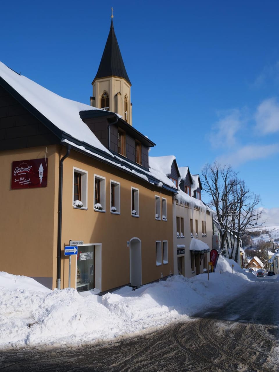 Property building, Winter