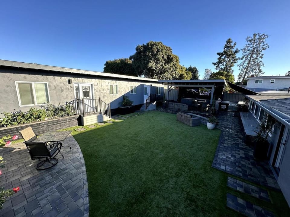 Property building, Day, Garden