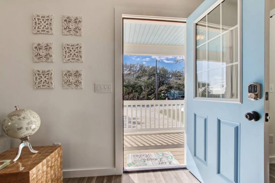 Heated pool Sunshine Way Steps to Sand 1 Pet House in Vilano Beach