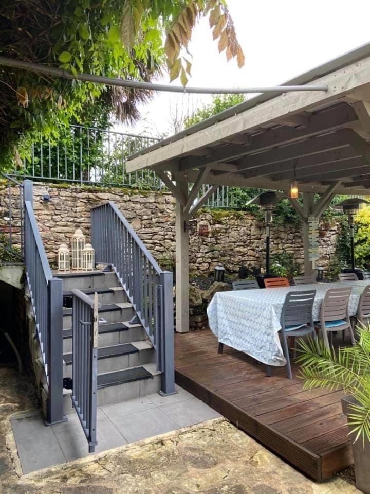 Property building, Patio