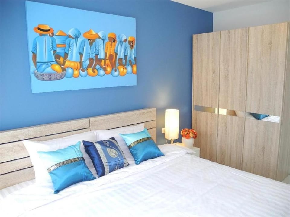 Bed, Bedroom, wardrobe