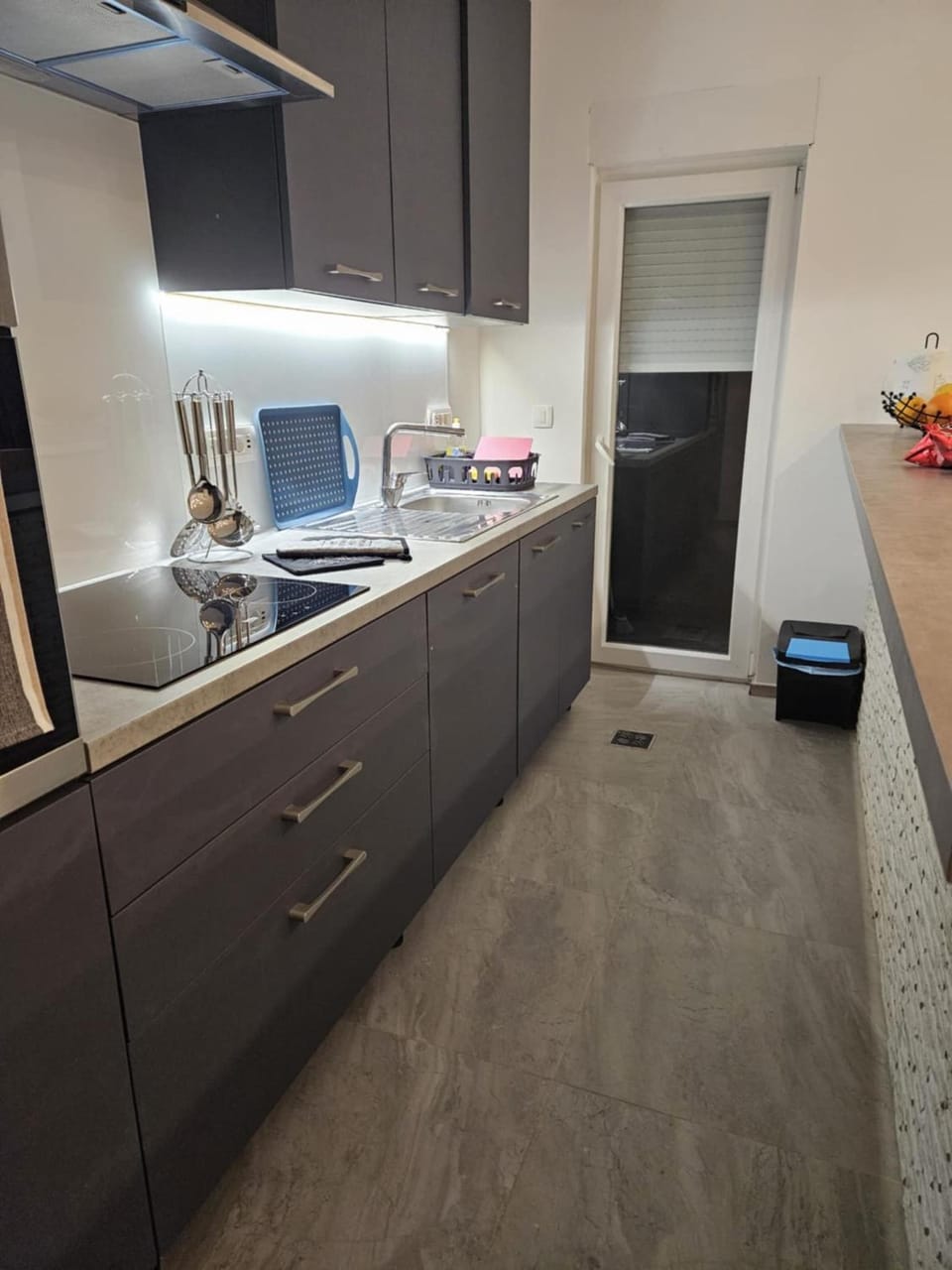 Kitchen or kitchenette, dishwasher, minibar, oven, stove