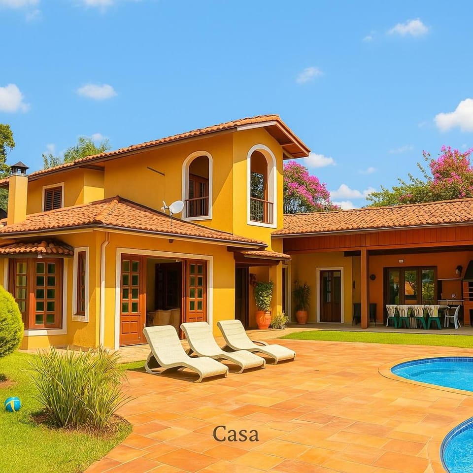 Property building, Day, Garden, Swimming pool, sunbed