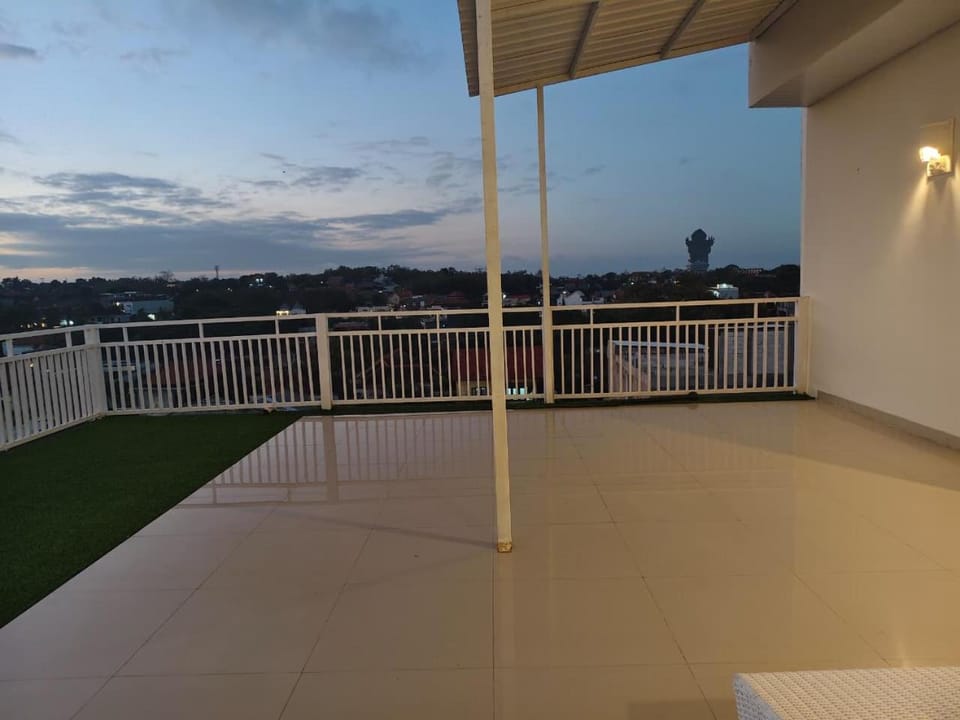 Property building, Seating area, Sunset