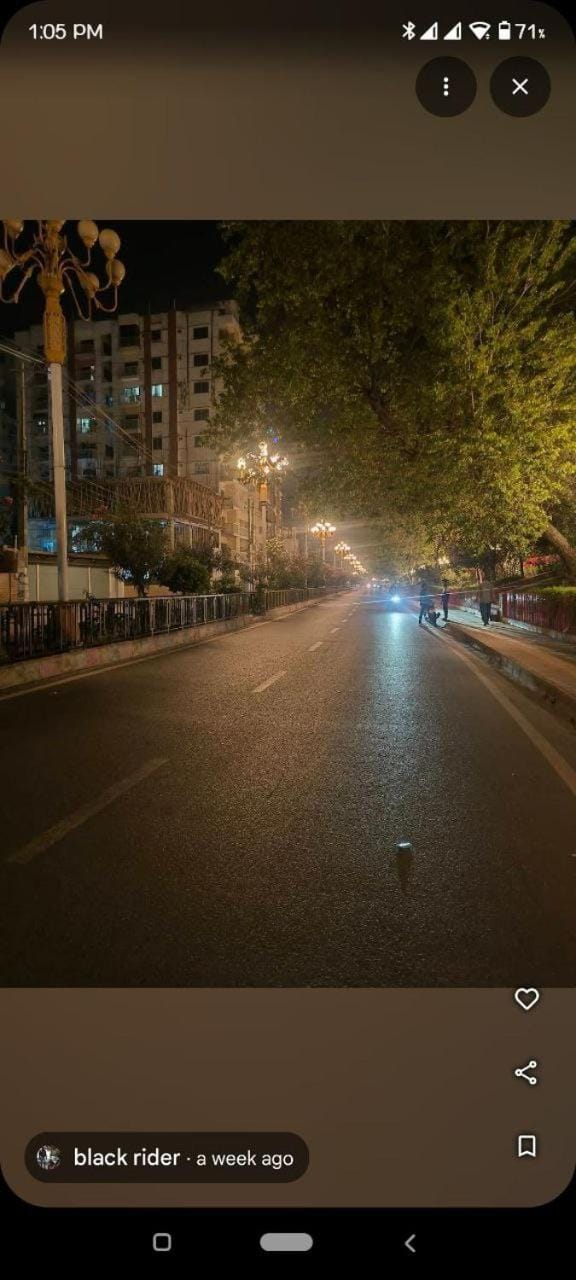 Night, Neighbourhood, Street view