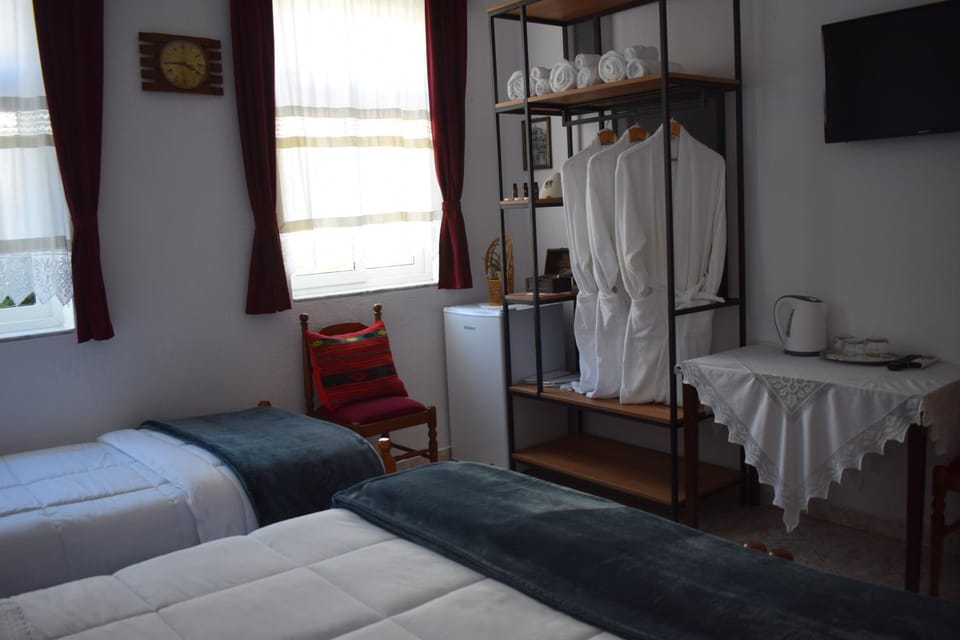 Bed, TV and multimedia, Photo of the whole room, towels, wardrobe, air conditioner