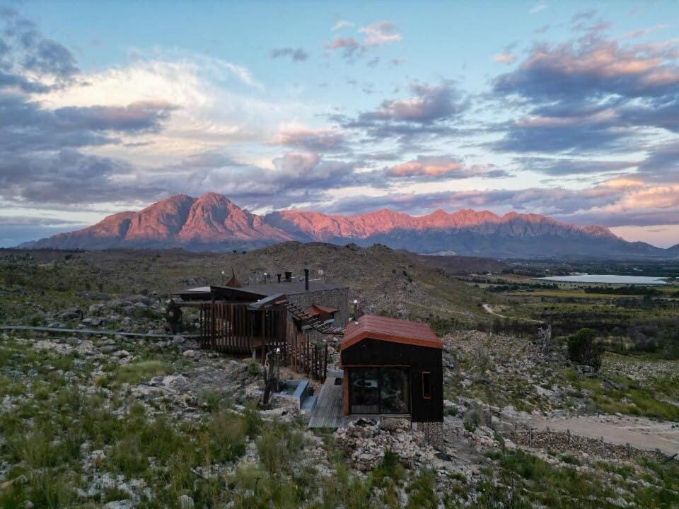 Nearby landmark, Natural landscape, Garden, Mountain view, Sunset
