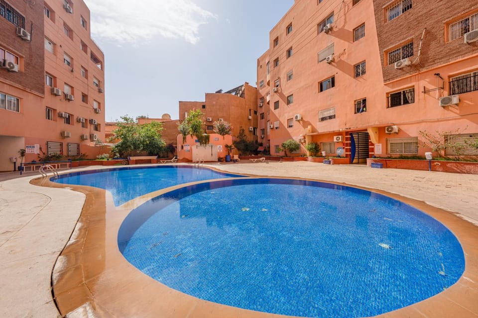 Perle Au cœur de Gueliz avec Piscine et 100m2 Apartment in Marrakesh