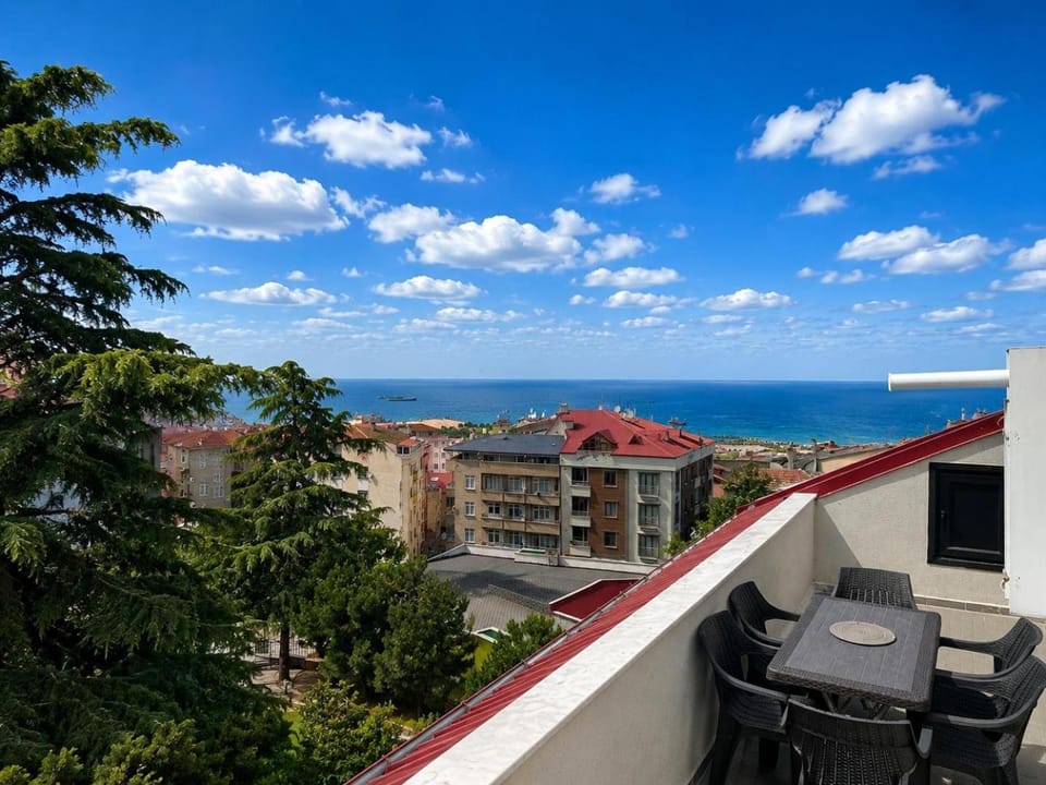 Natural landscape, View (from property/room), Balcony/Terrace, Sea view
