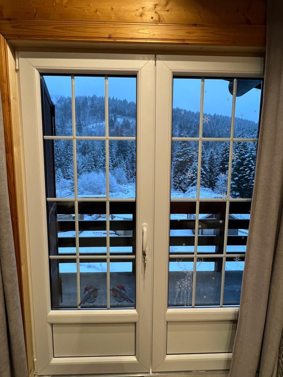 Winter, Seating area, Garden view
