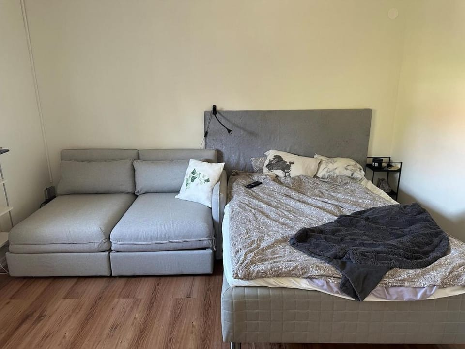 Bed, Photo of the whole room, Seating area, Bedroom