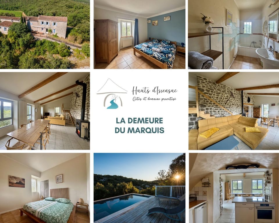 Living room, Swimming pool, kitchen