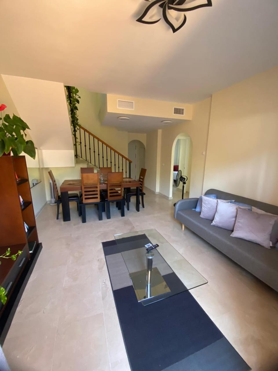 Living room, Dining area