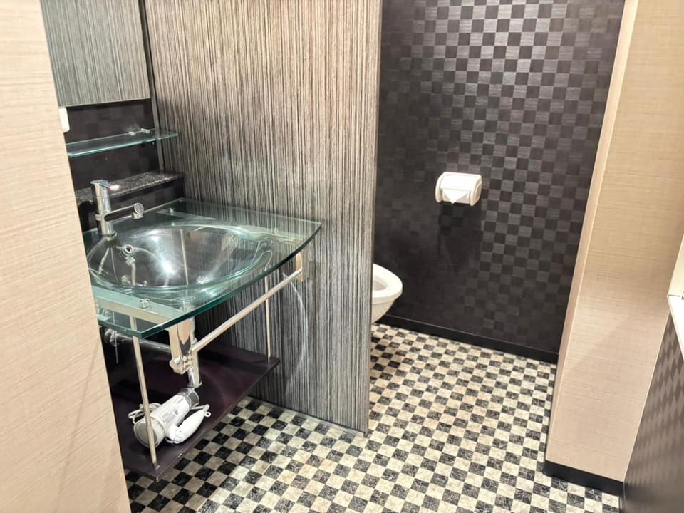 Bathroom, hair dryier