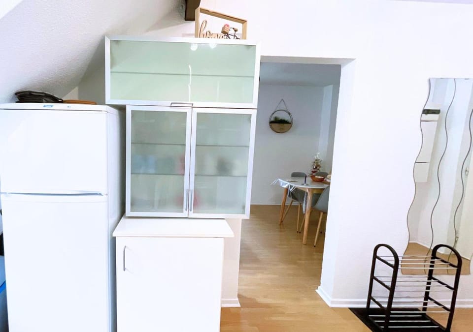 Kitchen or kitchenette, wardrobe