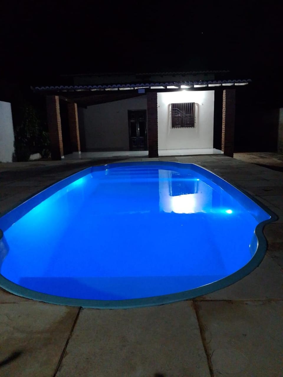 Night, Swimming pool, Swimming pool