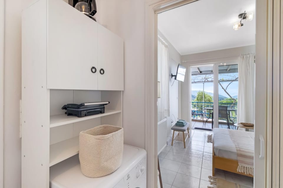 View of the Ionian Sea, Vournikas Apartment in Lefkada, Lefkada Municipality, Greece