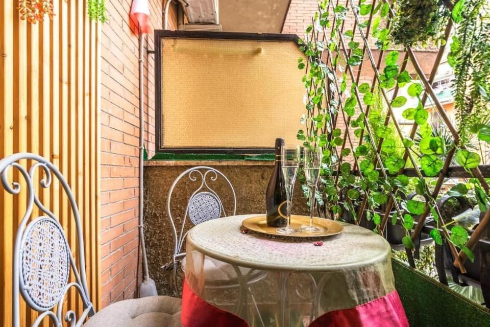 Property building, Patio