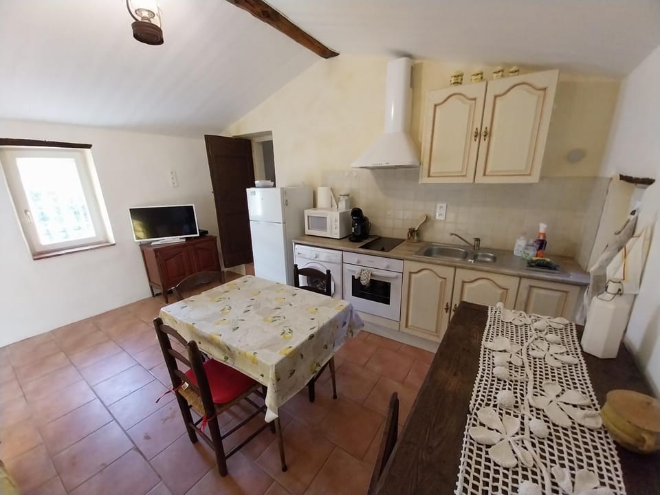 Kitchen or kitchenette, Dining area
