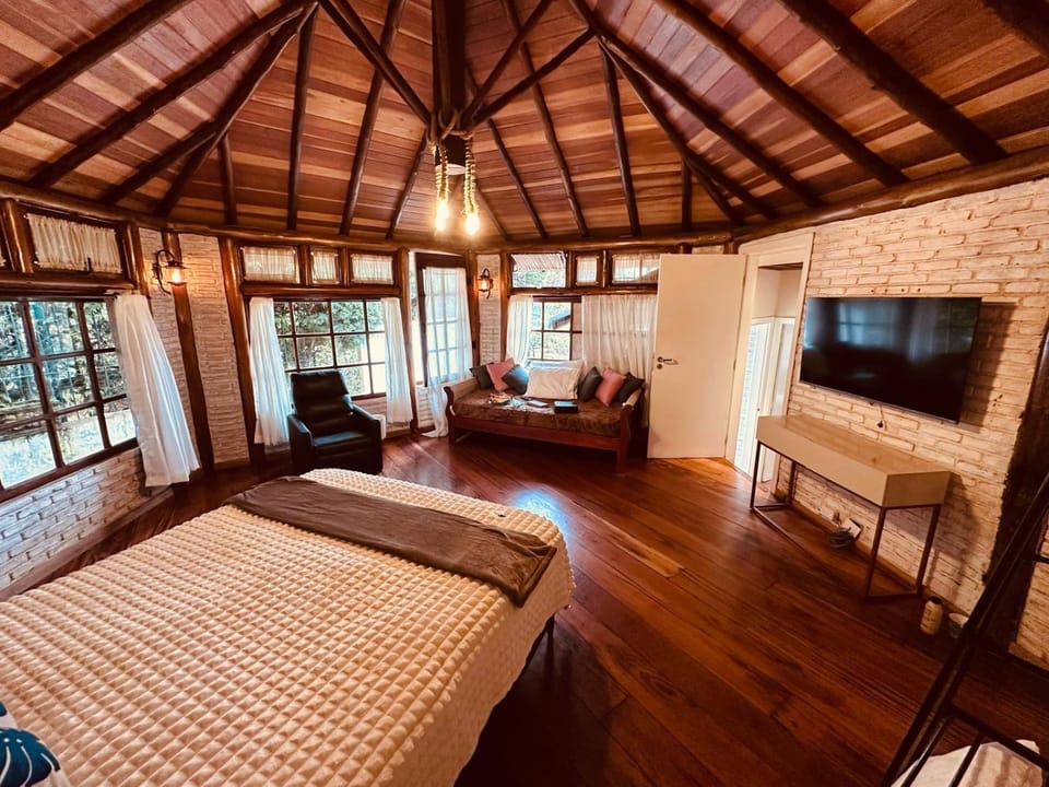 Communal lounge/ TV room, Bed, TV and multimedia, Photo of the whole room