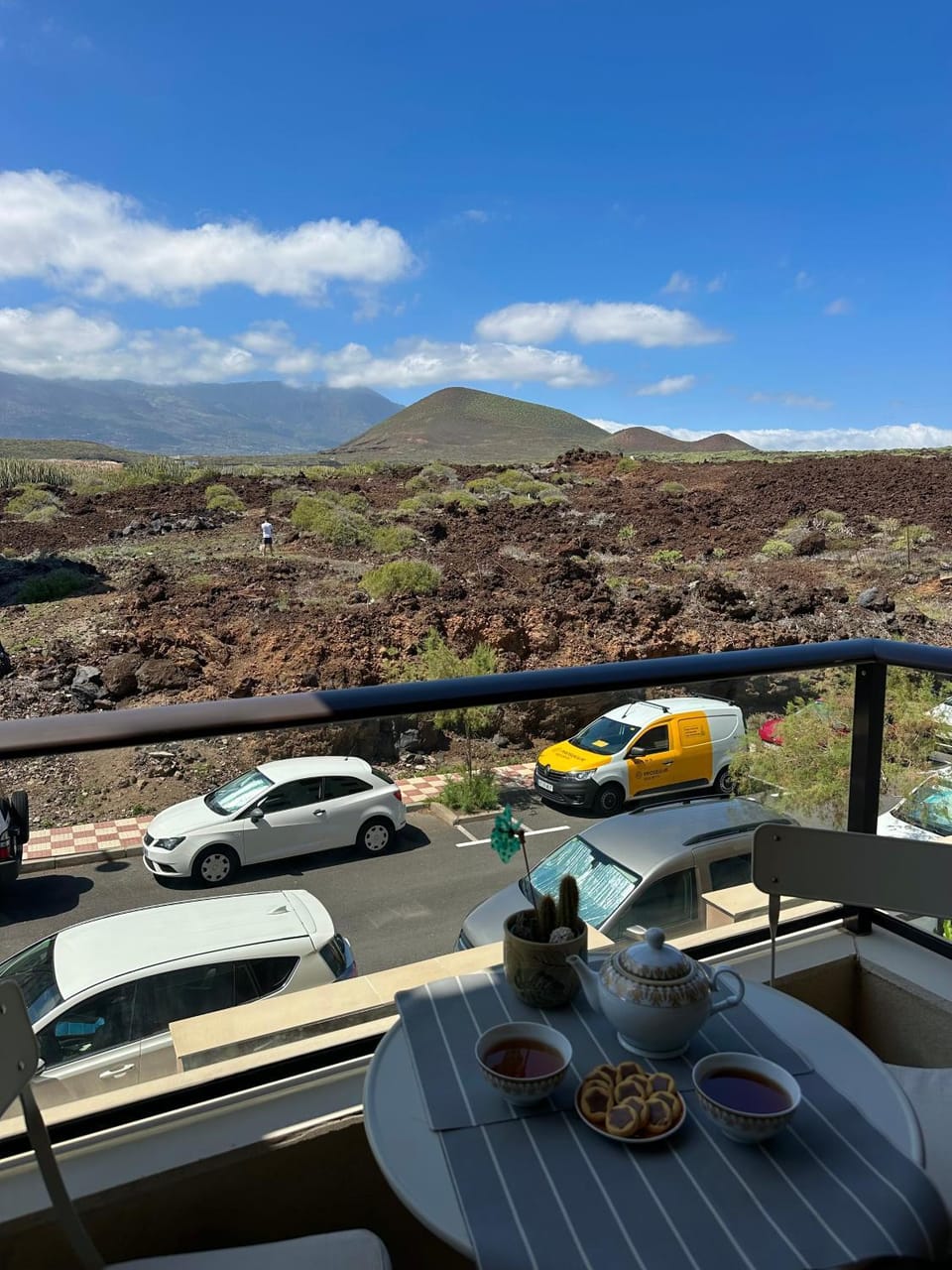 Natural landscape, View (from property/room), Balcony/Terrace, Mountain view