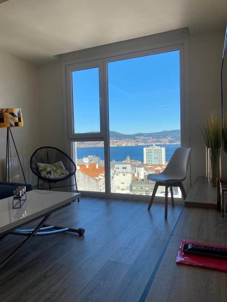 Centro Vistas 180grados Ría de Vigo - Precioso Apartamento Apartment in Vigo
