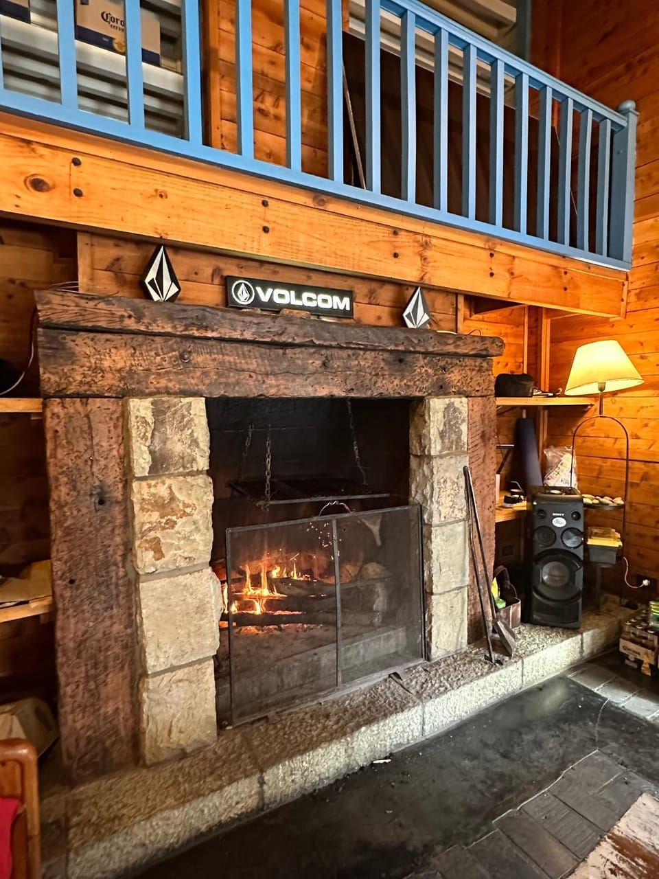 fireplace