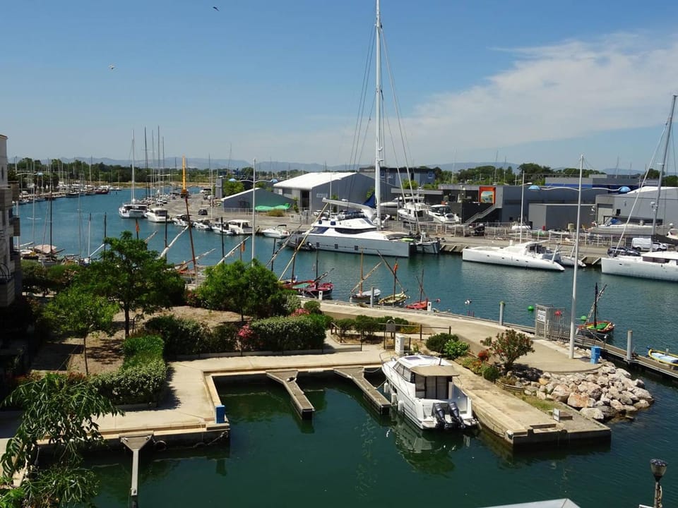 Appartement 2P Vue Marina avec Terrasse et Parking - FR-1-833-15 Apartment in Canet-en-Roussillon
