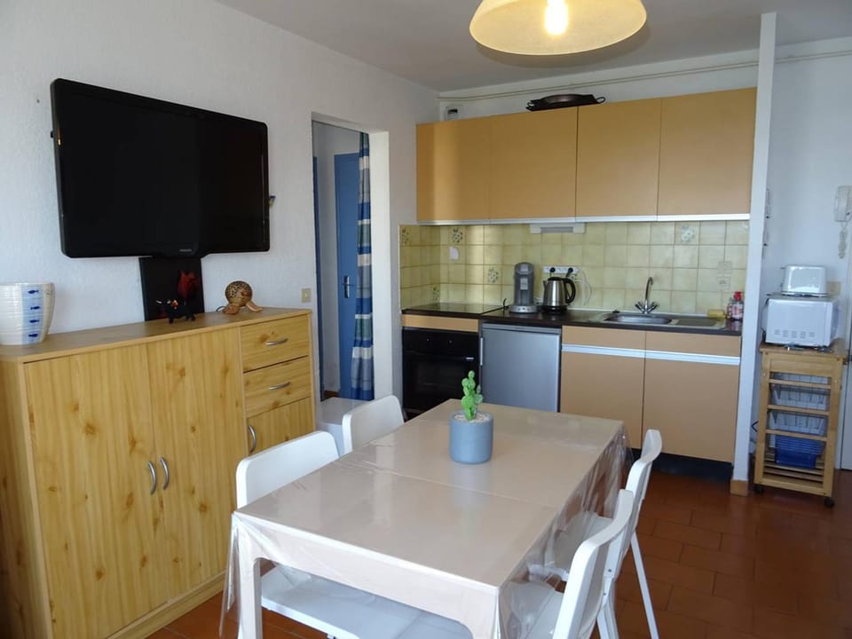 Appartement 2P Vue Marina avec Terrasse et Parking - FR-1-833-15 Apartment in Canet-en-Roussillon