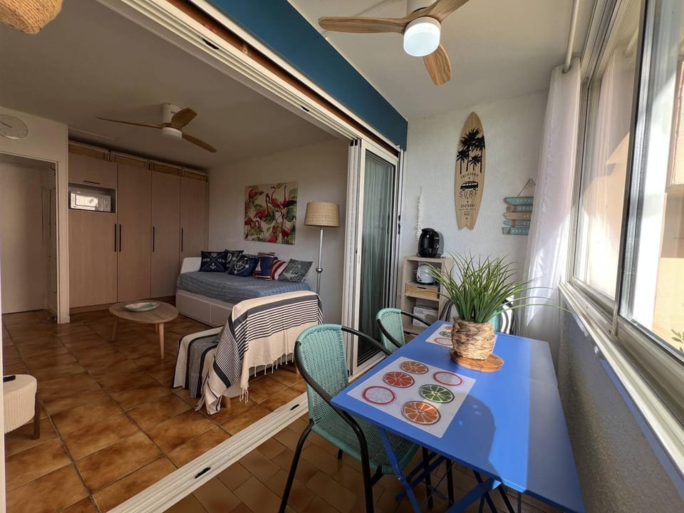 Appartement 2 pièces avec Parking - 4 personnes, Port Leucate - FR-1-81-637 Apartment in Leucate