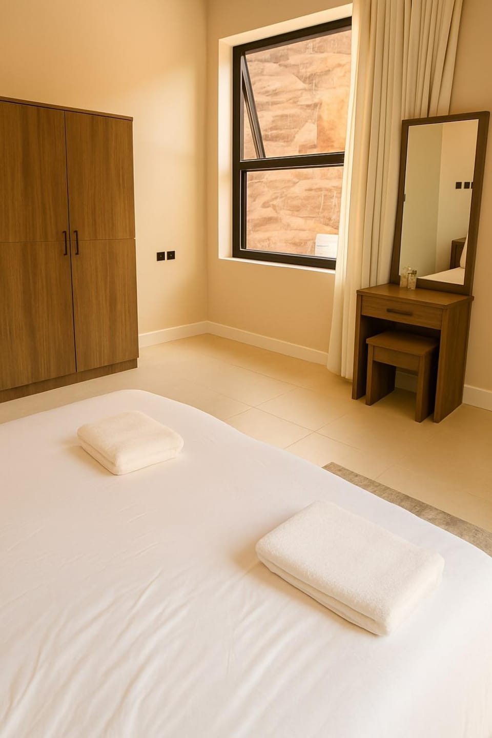 Bed, Photo of the whole room, Bedroom, wardrobe
