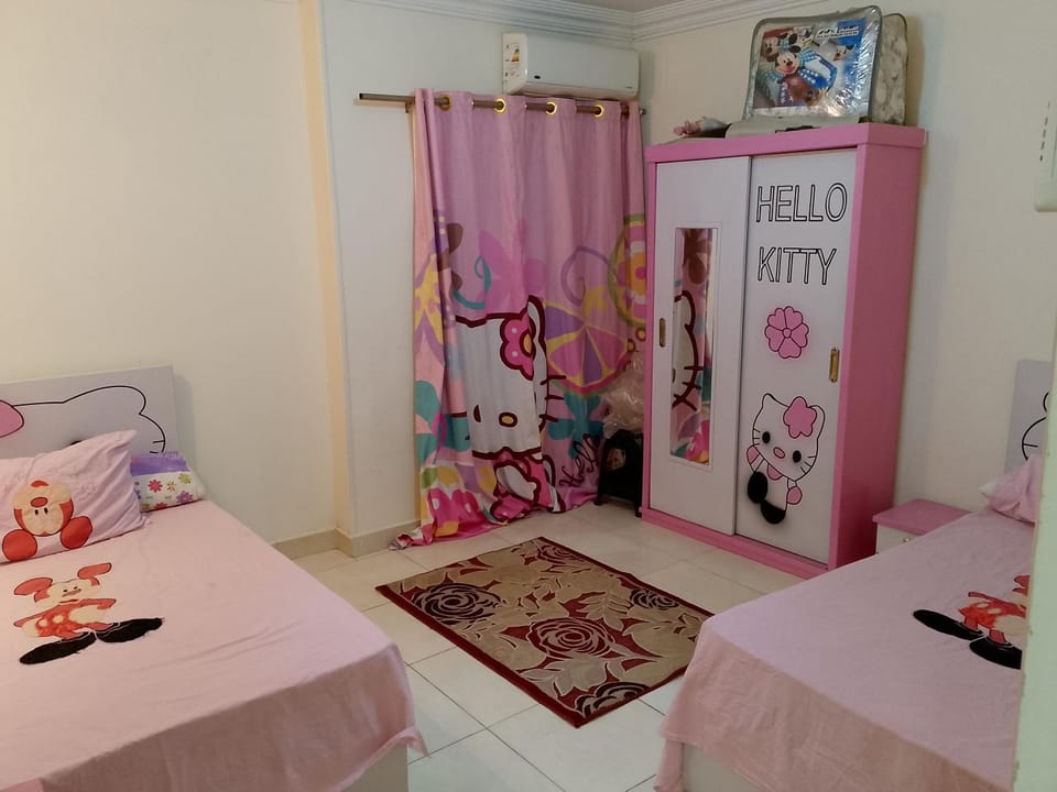 Bed, Bedroom, air conditioner